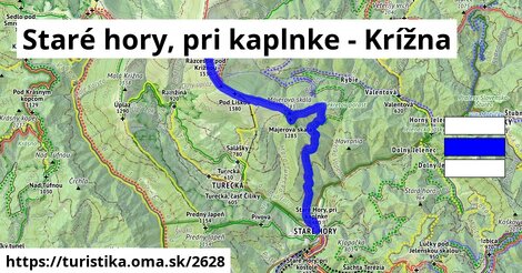 Staré hory, pri kaplnke - Krížna