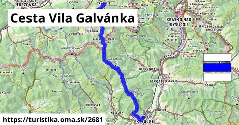 Cesta Vila Galvánka