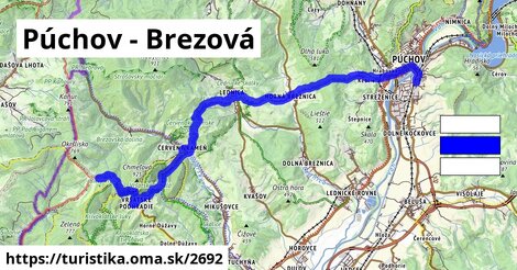 Púchov - Brezová