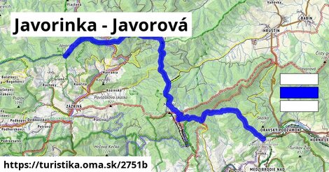 Javorinka - Javorová