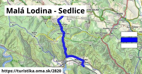 Malá Lodina - Sedlice