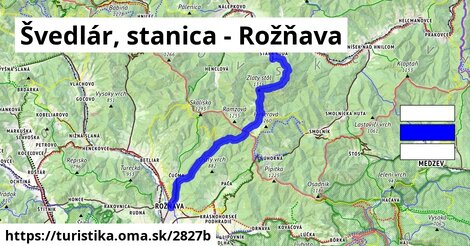 Švedlár, stanica - Rožňava