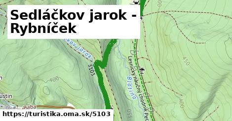 Sedláčkov jarok - Rybníček