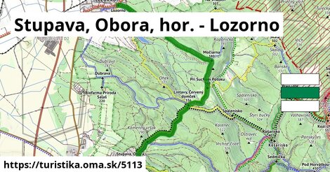 Stupava, Obora, hor. - Lozorno