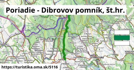 Poriadie - Dibrovov pomník, št.hr.