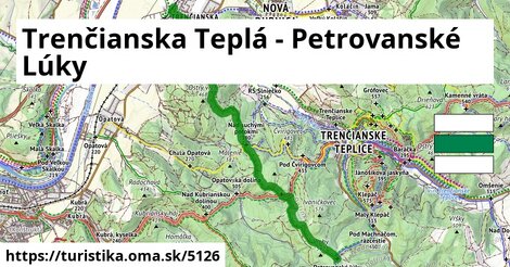 Trenčianska Teplá - Petrovanské Lúky