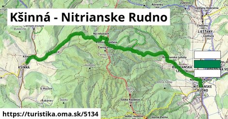 Kšinná - Nitrianske Rudno