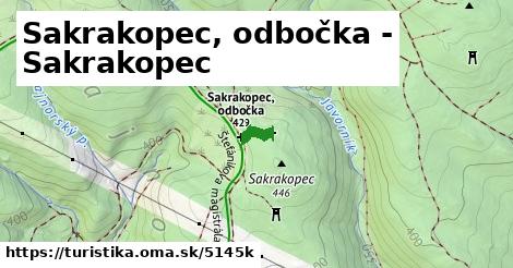 Sakrakopec, odbočka - Sakrakopec