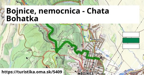 Bojnice, nemocnica - Chata Bohatka