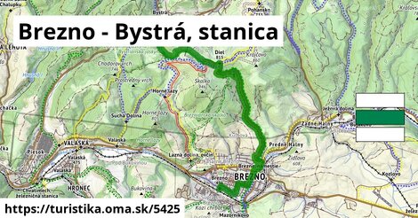 Brezno - Bystrá, stanica