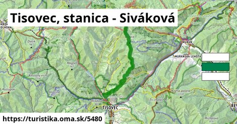 Tisovec, stanica - Siváková