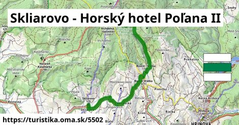 Skliarovo - Horský hotel Poľana II