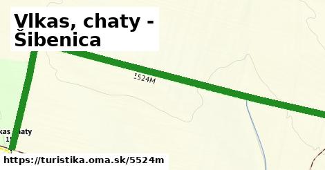 Vlkas, chaty - Šibenica