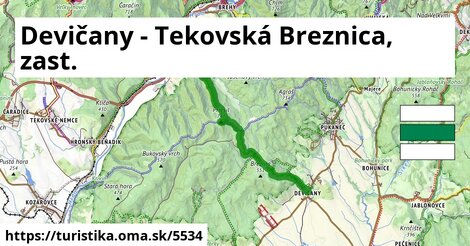 Devičany - Tekovská Breznica, zast.