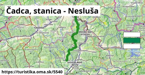 Čadca, stanica - Nesluša