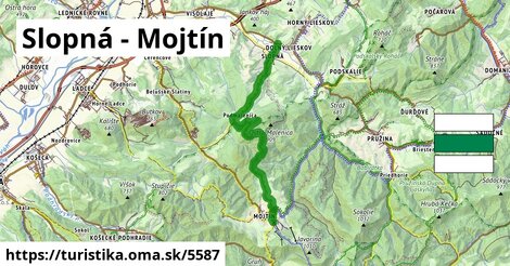 Slopná - Mojtín