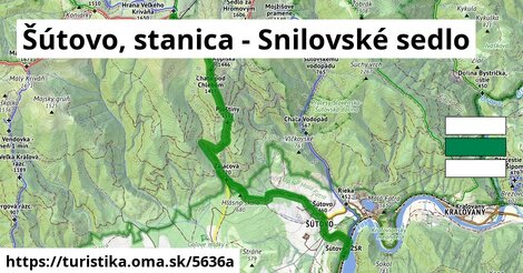 Šútovo, stanica - Snilovské sedlo