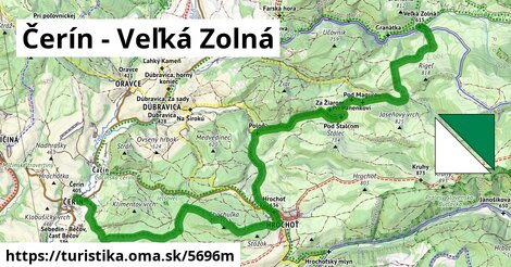 Čerín - Veľká Zolná