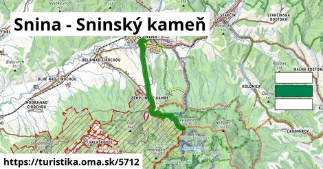 Snina - Sninský kameň