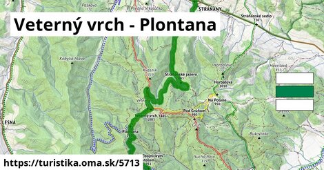 Veterný vrch - Plontana