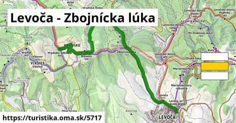 Levoča - Zbojnícka lúka