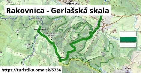 Rakovnica - Gerlašská skala