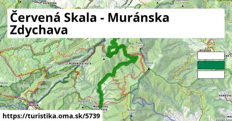 Červená Skala - Muránska Zdychava