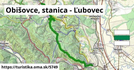 Obišovce, stanica - Ľubovec