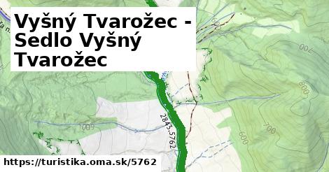 Vyšný Tvarožec - Sedlo Vyšný Tvarožec