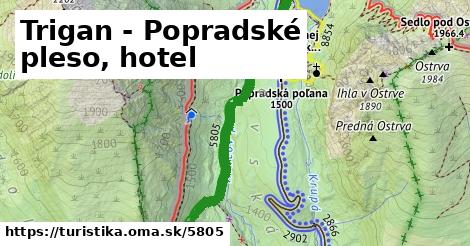 Trigan - Popradské pleso, hotel