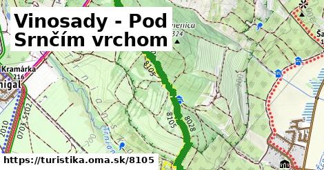 Vinosady - Pod Srnčím vrchom