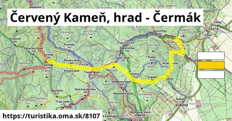 Červený Kameň, hrad - Čermák