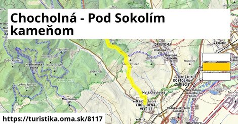 Chocholná - Pod Sokolím kameňom