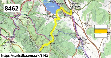 Tuhárska dolina - Ružiná, ATC - Lovinobaňa, železničná stanica