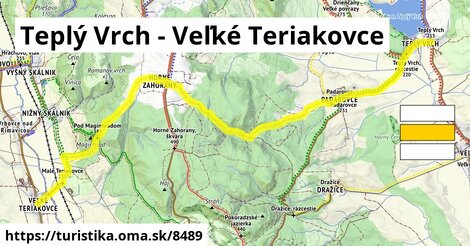 Teplý Vrch - Veľké Teriakovce