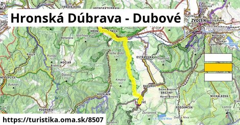 Hronská Dúbrava - Dubové