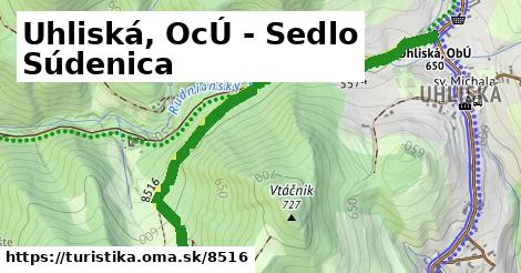 Uhliská, OcÚ - Sedlo Súdenica