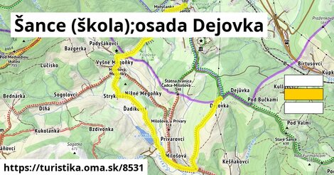 Šance (škola);osada Dejovka