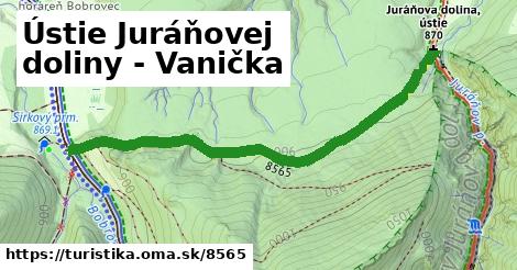 Ústie Juráňovej doliny - Vanička