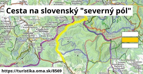 Cesta na slovenský "severný pól"