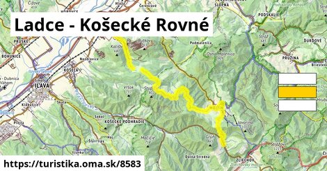 Ladce - Košecké Rovné