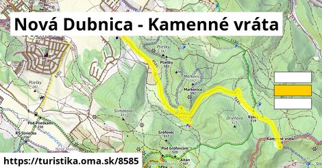 Nová Dubnica - Kamenné vráta