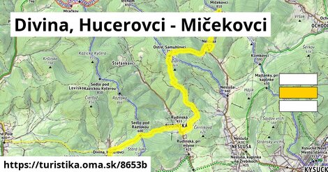 Divina, Hucerovci - Mičekovci