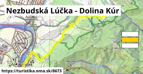 Nezbudská Lúčka - Dolina Kúr