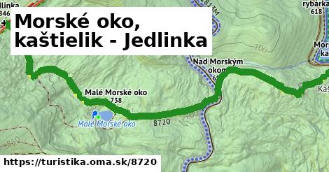 Morské oko, kaštielik - Jedlinka