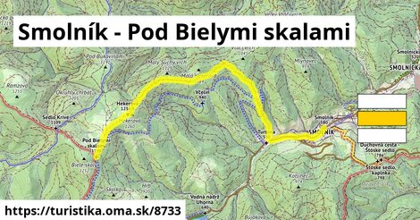 Smolník - Pod Bielymi skalami