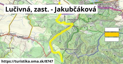 Lučivná, zast. - Jakubčáková