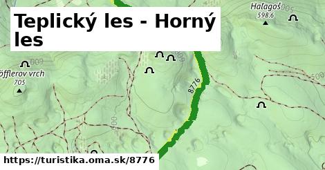 Teplický les - Horný les