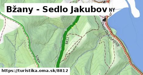 Bžany - Sedlo Jakubov