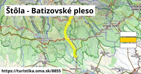 Štôla - Batizovské pleso